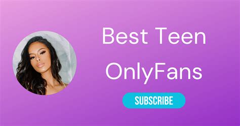 18 onlyfans|Top 10 Best Teen OnlyFans